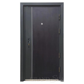 New Modern First Class Turkey Armored Entrance Interior Security Steel Door For Factory